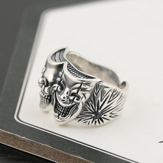 Anillo de Plata Esterlina Tailandés Retro Trendy Creativo - Image 2