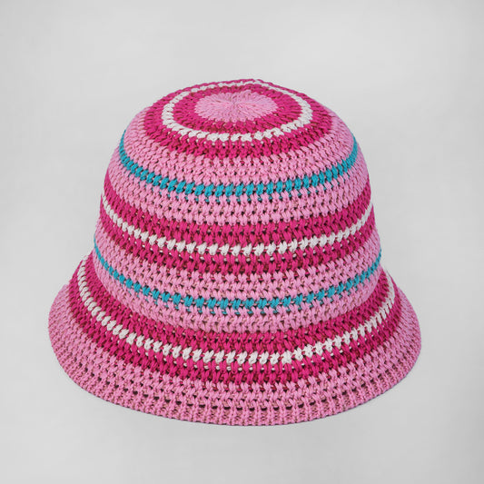 Gorra Cubo Plegable Dopamine - Diseño Tejido Colorido para Mujer - Image 2