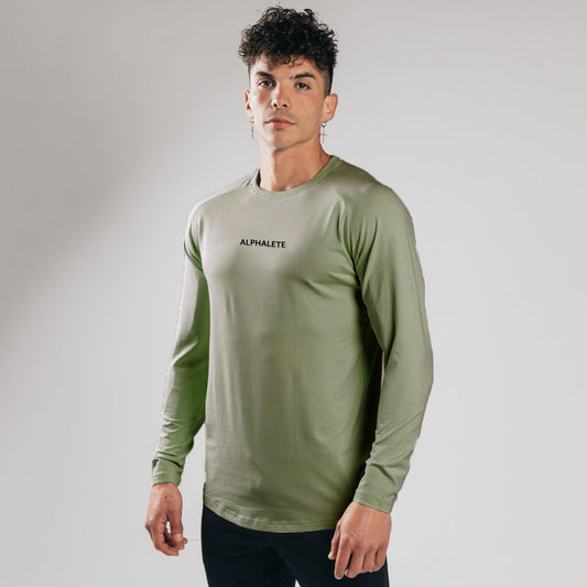 Camiseta Térmica Ajustada de Algodón con Manga Larga - Image 2