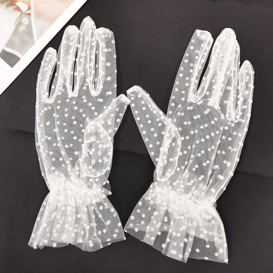 Guantes de Encaje Elegantes para Niñas y Mujeres - Accesorios de Fiesta y Eventos - Image 2