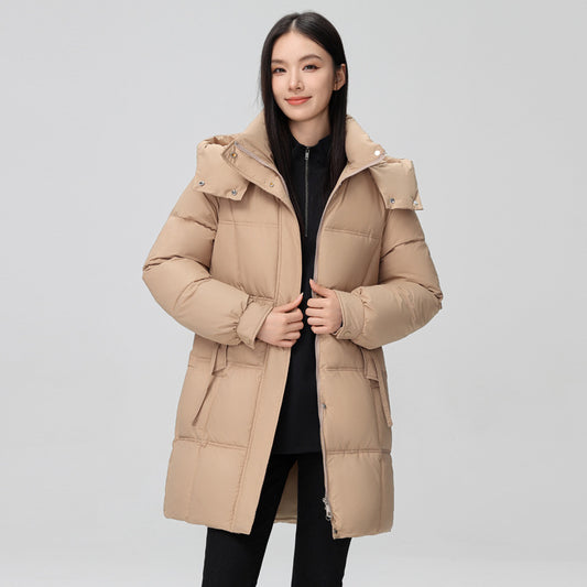 Abrigo Acolchado de Algodón Talla Grande para Mujer - Image 2