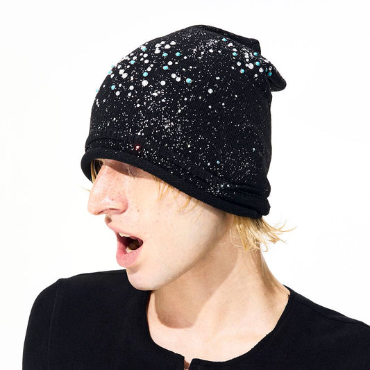 Gorro de Lana Cálido con Brillantes y Detalles Glitter - Image 2