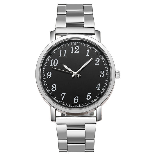 Reloj de Acero Inoxidable Unisex con Correa de Malla - Image 2