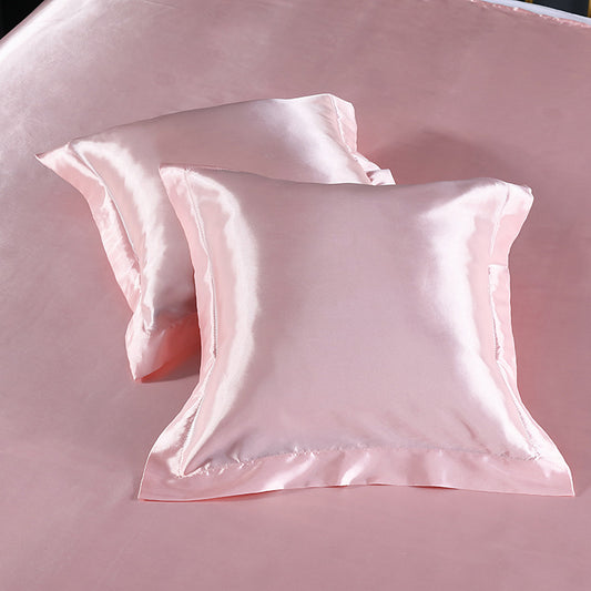 Funda de Almohada Cuadrada de Seda Pura - Image 2