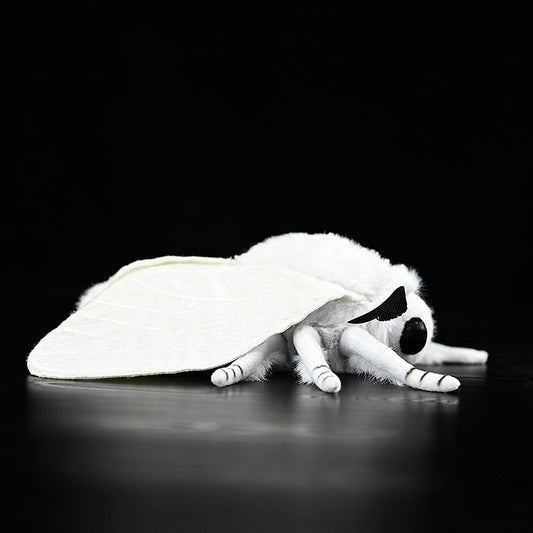 Peluche Polilla Blanca - Juguete de Simulación Animal Realista - Image 2