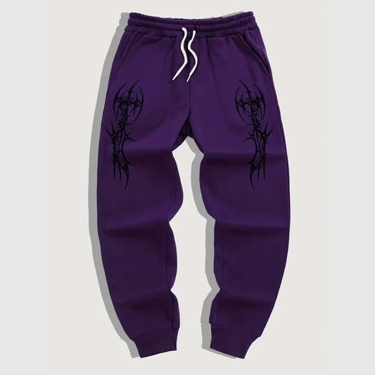 Pantalones de Chándal Hombre con Cintura Elástica y Estampado - Image 2