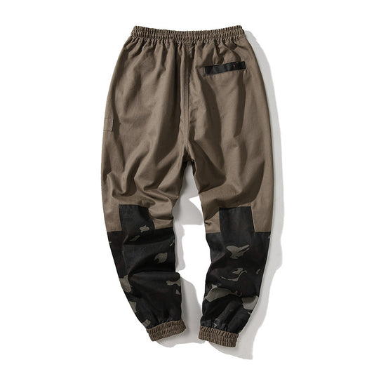 Pantalones de Licra Camuflaje Coreanos Talla Grande - Cintura Elástica Ajustable - Image 2