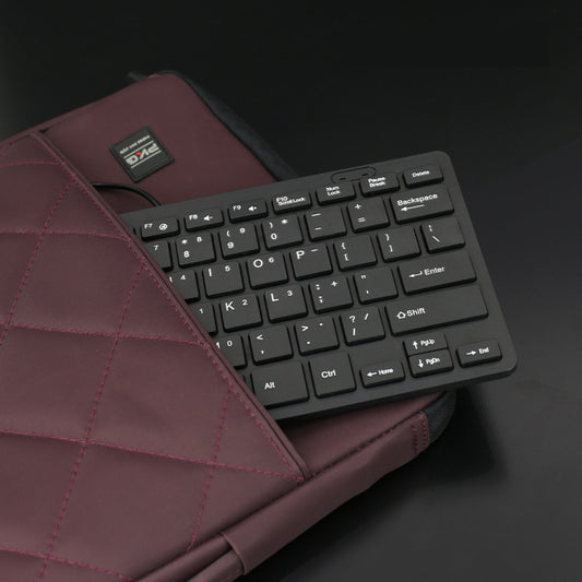 Teclado USB Compacto Silencioso para Computadora de Escritorio y Portátil - Image 2