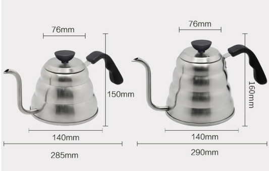 Cafetera de Acero Inoxidable con Asas Laterales - Image 2
