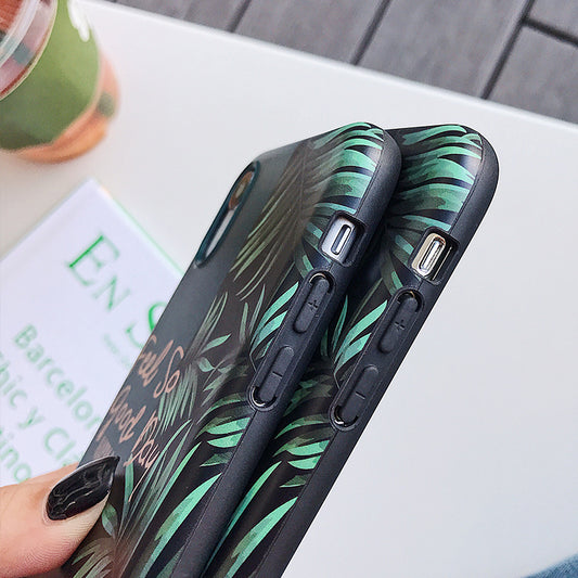 Funda para Celular con Diseño de Hoja de Plátano Entrelazada - Image 2