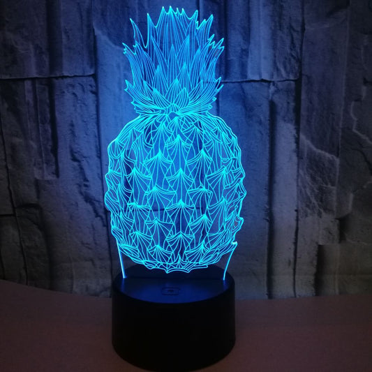 Lámpara Nocturna LED con Sensor Táctil - Serie Plantas Abstractas - Image 2