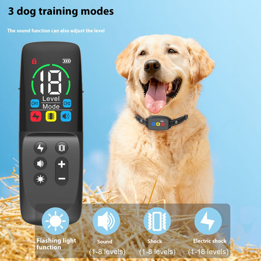Collar Adiestrador para Perros con Pantalla a Color y Control Remoto - Image 2
