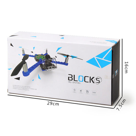 Dron Cuadricóptero Armable con Bloques de Construcción - Image 2