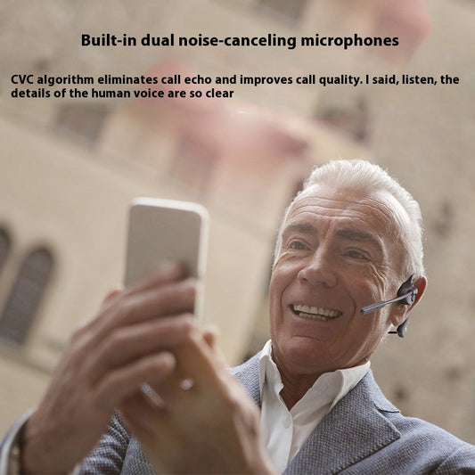 Auriculares Inalámbricos de Conducción Ósea con Micrófono de Doble Cancelación de Ruido - Image 2