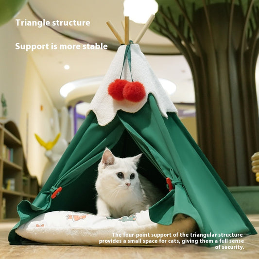Casa Térmica para Gatos - Cama Profunda Semicerrada con Aislamiento - Image 2