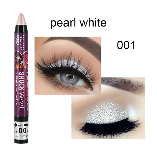 Lápiz de Sombra Ojos Larga Duración - Maquillaje Shimmer Resistente - Image 2