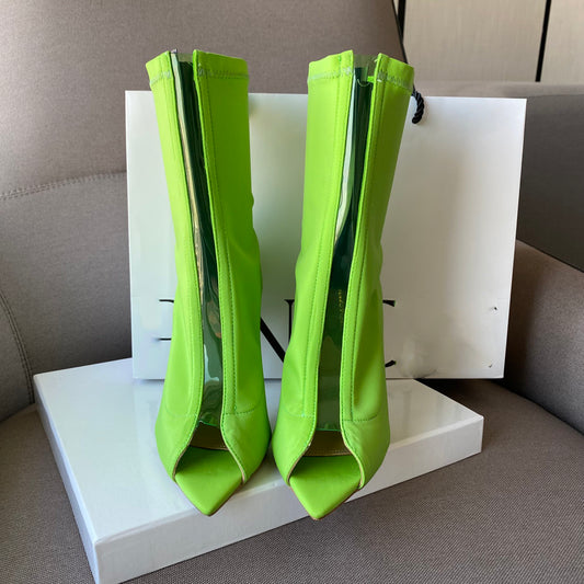 Sandalias Stiletto de Verano para Mujer - Diseño Elegante en Lycra - Image 2