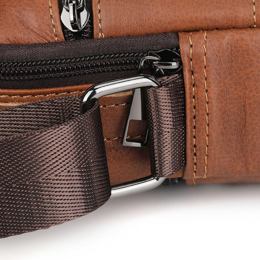 Bolso de Hombro para Hombre en Cuero Genuino Premium - Image 2