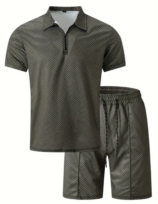 Conjunto Deportivo Polo y Shorts para Hombre - Image 2