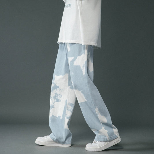 Pantalones Vaqueros Tie Dye Rectos para Niños - Image 2