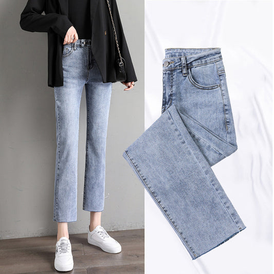 Pantalón Recto de 9 Puntos Casual Tipo Cigarrillo - Image 2