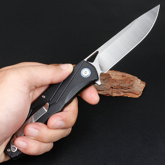 Cuchillo Plegable de Supervivencia en Acero Inoxidable Portátil y Versátil - Image 2