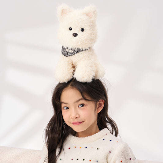 Peluche Cachorro West Highland - Juguete Suave para Niños - Image 2