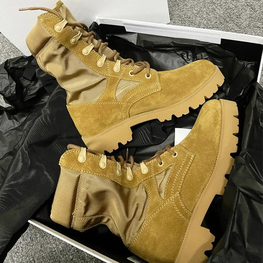 Botas Plataforma Vintage con Suela Esponjosa y Cordones para Mujer - Image 2