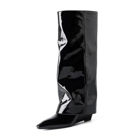 Botas Negras de Tacón Alto para Mujer - Image 2