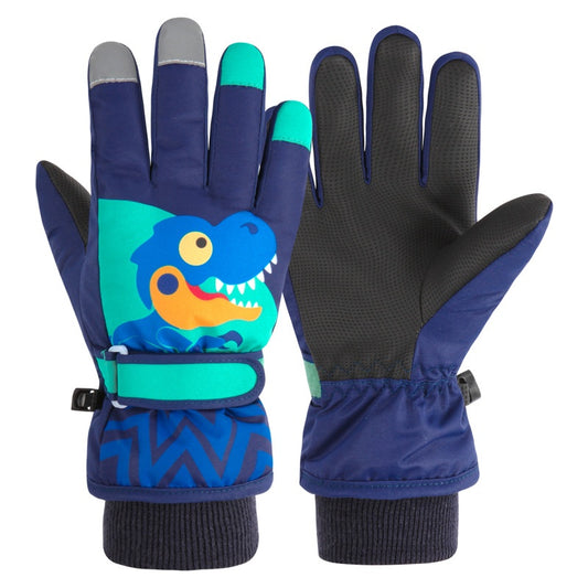 Guantes Térmicos Acolchados para Niños con Diseño de Dinosaurio - Image 2
