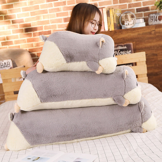Almohada Peluche Alargada de Hámster - Cojín Suave y Acogedor - Image 2