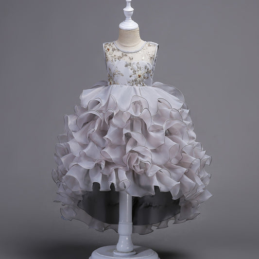Disfraz de Princesa Tutú Esponjoso para Niñas - Vestido de Actuación Deluxe - Image 2