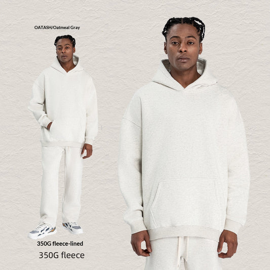 Sudadera con Capucha Forrada en Fleece - Corte Holgado y Cómodo - Image 2