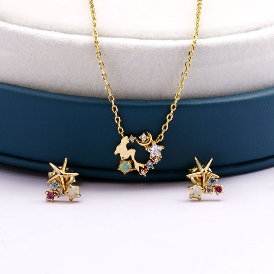 Aretes de Estrella de Mar La Sirenita - Image 2