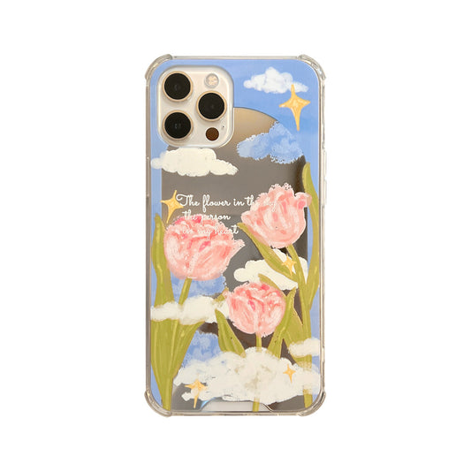 Funda Silicona para Teléfono Diseño Tulipán Literario - Image 2
