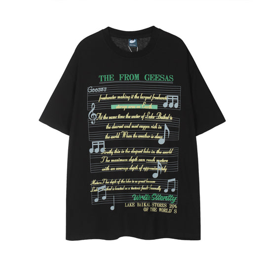 Camiseta Suelta Casual de Manga Corta para Hombre - Image 2