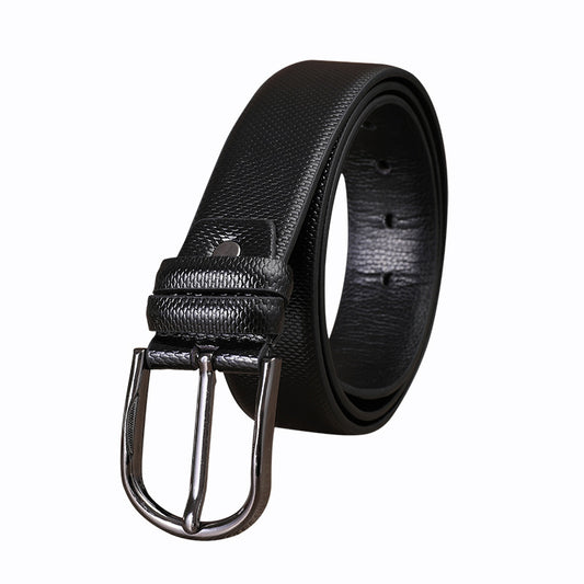 Cinturón de Cuero PU para Hombre con Hebilla Vintage Tipo Pasador - Image 2
