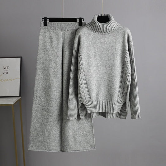 Pantalones Anchos Estilo Occidental para Mujer - Conjunto de Dos Piezas - Image 2