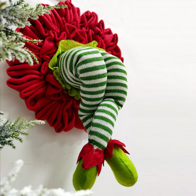 Adorno Navideño Encanto Elfo - Decoración Mágica para Árbol de Navidad