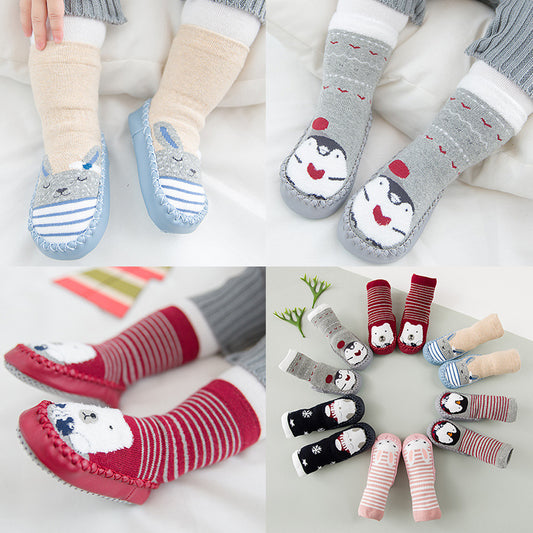 Calcetines Antideslizantes de Felpa para Bebés y Niños Pequeños - Image 2