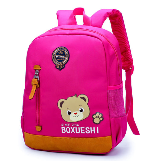 Mochila Escolar Infantil con Diseño de Osito Cariñoso - Image 2