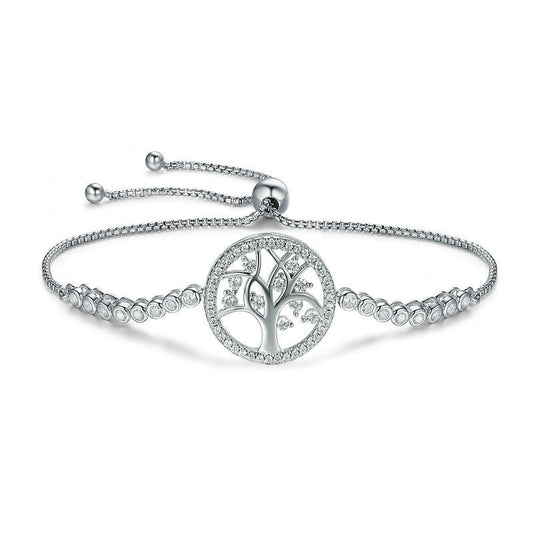 Pulsera Árbol de la Vida en Plata de Ley - Image 2