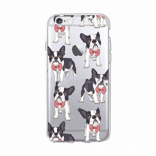 Funda para móvil con diseño de perro francés cartoon - Image 2