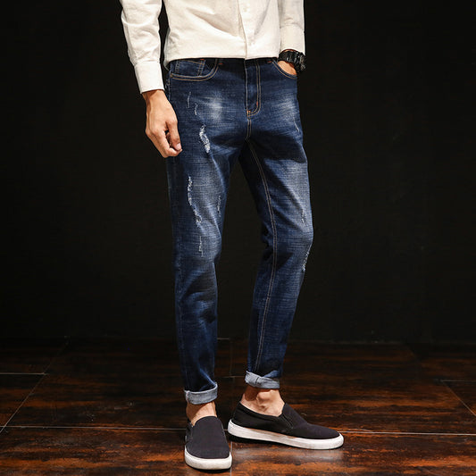 Jeans Ajustados para Pies Pequeños Hombre - Image 2