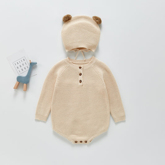 Enterizo Acogedor para Bebé con Gorro y Bolsa - Diseño Adorable - Image 2