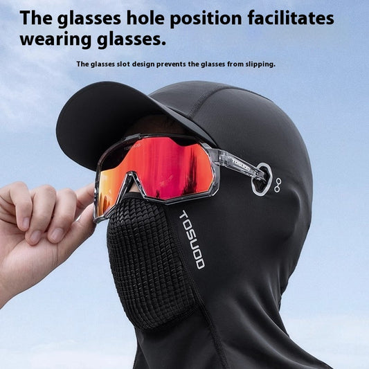 Pasamontaña Deportivo Ice Silk Protección Solar para Ciclismo y Outdoor - Image 2