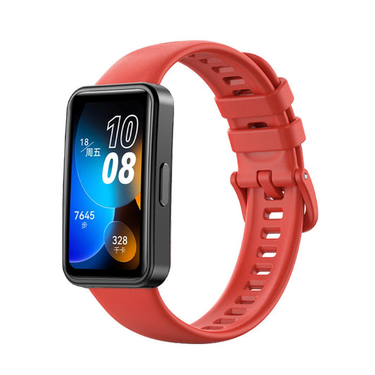 Correa de Reloj de Silicona Monocromática - Pulsera Versátil - Image 2