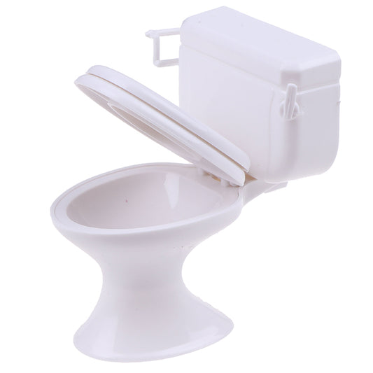 Inodoro para Casa de Muñecas - Accesorios de Baño Miniatura - Image 2