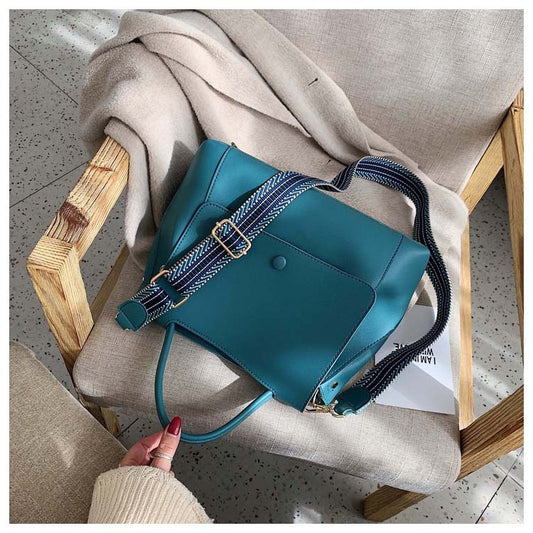 Bolsa Tote Crossbody Estilo Net Red - Image 2
