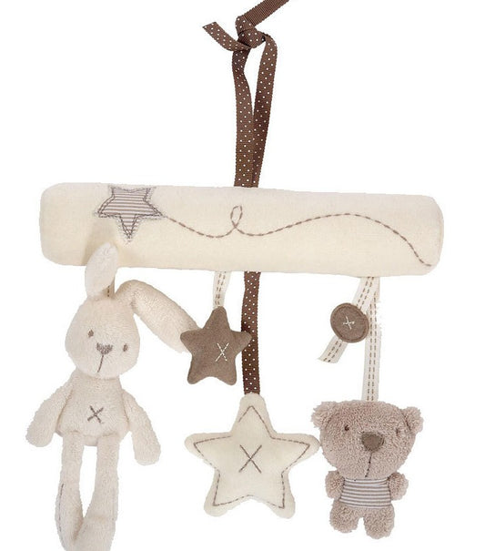 Juguetes Colgantes Suaves para Bebé - Sonajeros de Peluche para Cuna y Carrito - Image 2